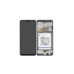 TOUCH+DISPLAY COM FRAME E BATERIA SAMSUNG GALAXY A32 4G/A325 2021 6.4" SERVICE PACK PRETO TOUCH+DISPLAY COM FRAME E BATERIA SAMSUNG GALAXY A32 4G/A325 2021 6.4" SERVICE PACK PRETO
